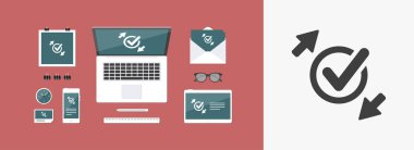 Alım Satım - düz kontrol en az simgesi