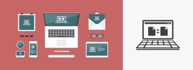 Dosya değişimi simgesi