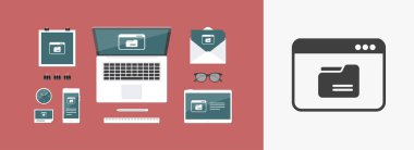 Tasarım Klasör simgesinin