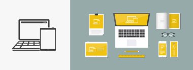 Aygıtlar Serisi düz simgesi