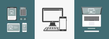 Aygıtlar Serisi düz simgesi