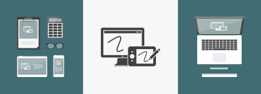 Tablet basit simgesi