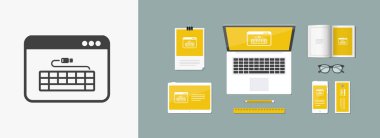 USB klavye simgesini