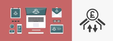 Para aktarım simgesi