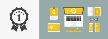 Bir numaralı simgesi simgesi