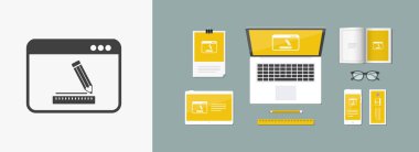 Tasarım - vektör simge için yazılım