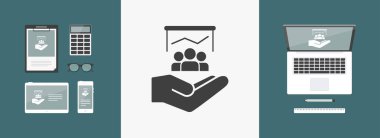 Mali konferanslar - Minimal simgesi