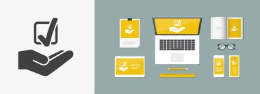 Seçeneği onay - Minimal vektör simgesi