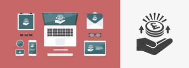 -Sterling - Minimal simgesi gelir artışı