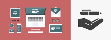 Kalem - Minimal modern simgesi