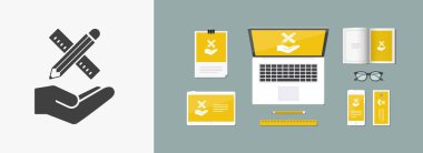 Tasarım projesi - Minimal modern simgesi