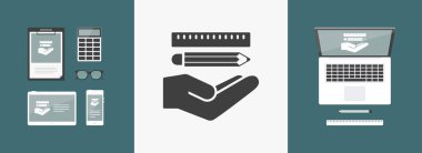 Tasarım projesi - Minimal modern simgesi