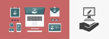 Web Tasarım - Minimal modern simgesi