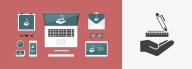 Tasarım projesi - Minimal modern simgesi