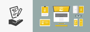 Başarılı performans - Minimal simgesi