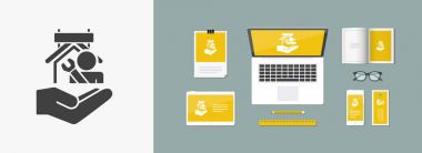 Onarım hizmetleri - Minimal simgesi