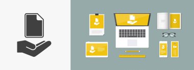 Belge Hizmetleri - Minimal simgesi