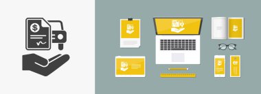 Araba fatura belgesi - dolar