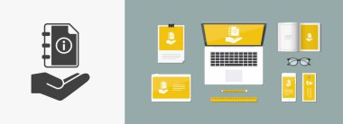 Kullanıcı Rehberi - vektör simgesi