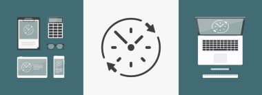 Sürekli kullanılabilir Hizmetleri - vektör web simgesi