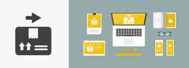 Teslimat Hizmetleri - vektör web simgesi