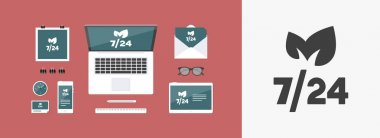 Sürekli Bahçe Hizmetleri - vektör web simgesi