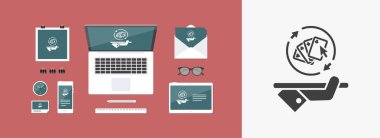 Sürekli poker oyun simgesi