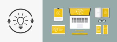 Beyin fırtınası web simgesi