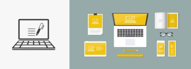 Yazma uygulama web simgesi