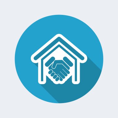 El sıkışma basit simgesi