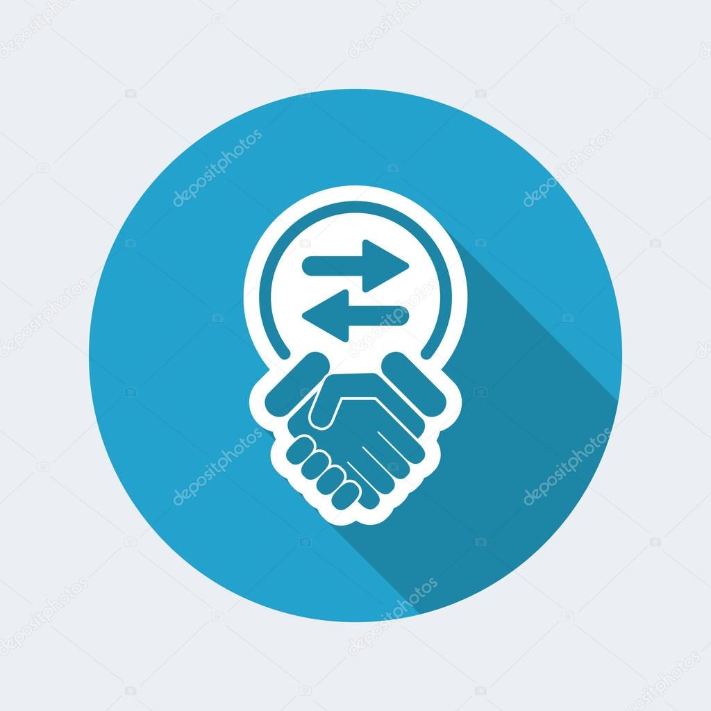 Exchange agreement icon