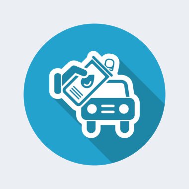 Araba motor yağı ya da sıvı