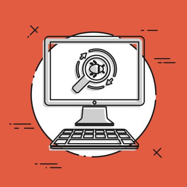 Virüs koruma simgesi