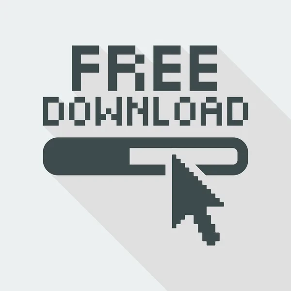 Ücretsiz download simgesi — Stok Vektör