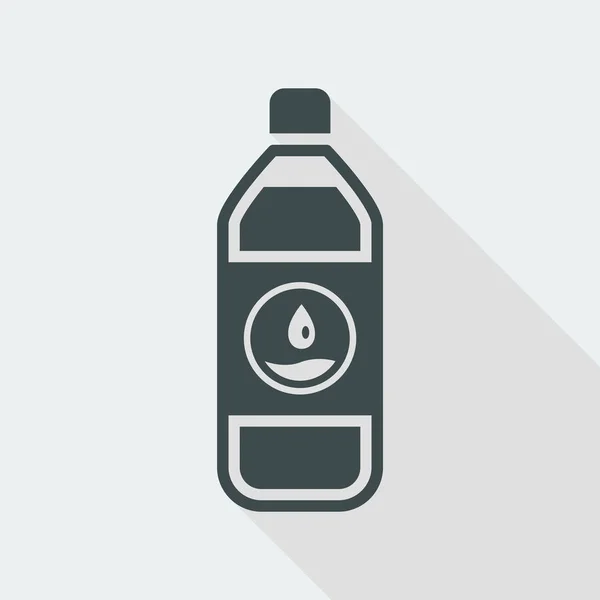 Icono de botella de agua — Vector de stock