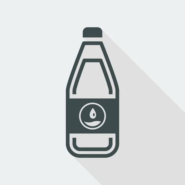 Liquid fles pictogram — Stockvector