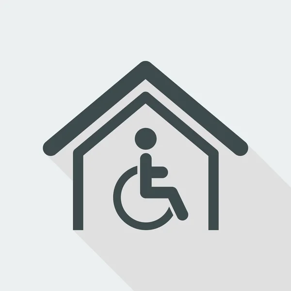 Single home icon — Stock Vector