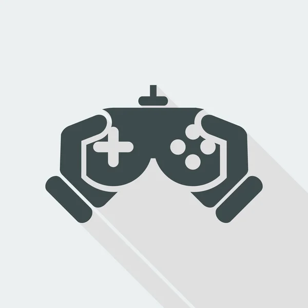 Icono de un solo videojuego — Vector de stock