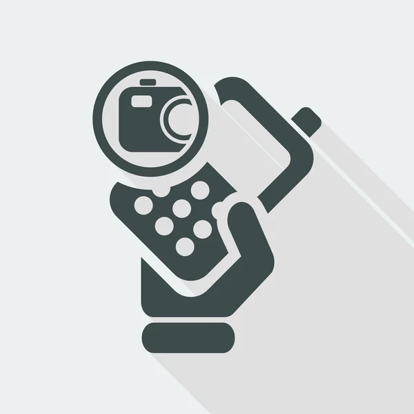 Ontwerp van telefoonpictogram — Stockvector