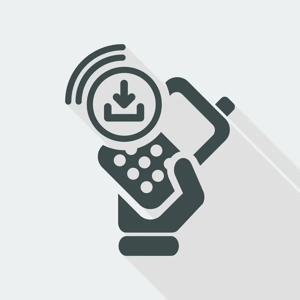 Ontwerp van telefoonpictogram — Stockvector