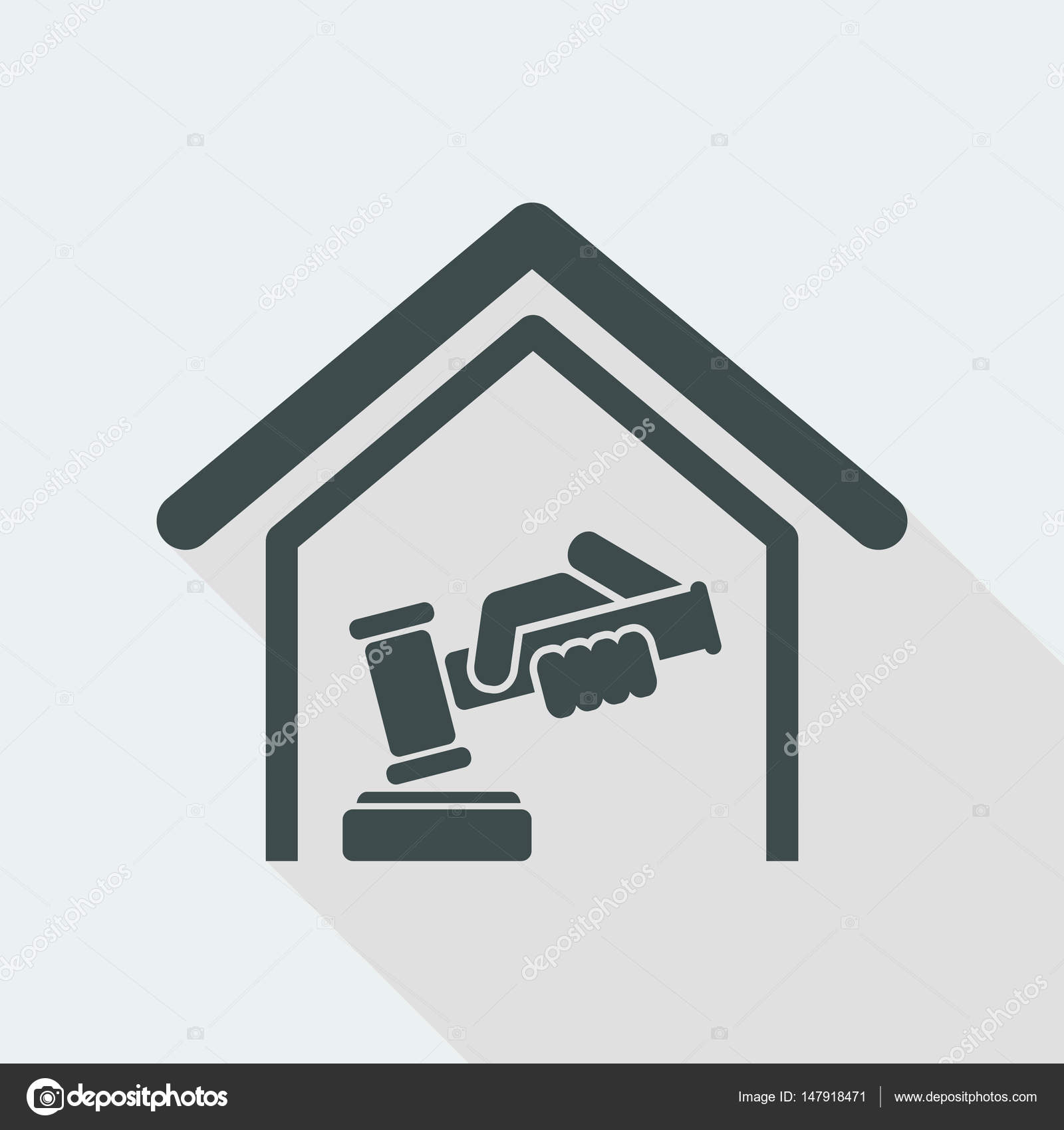 Court gavel icon Stock Vector Image by ©MyVector 147918471