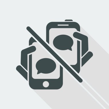 Mobil sohbet simgesi