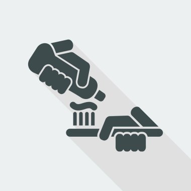 diş fırçası simge tasarlamak 