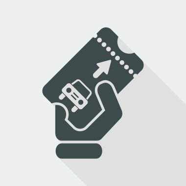 Otopark kartı simgesi