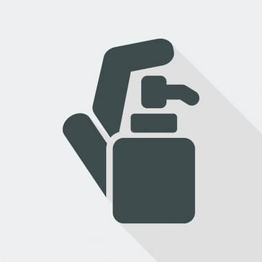 Sabun dispenseri illüstrasyon 