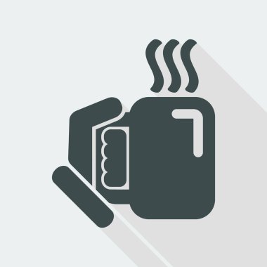 Sıcak içecek simgesi