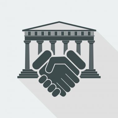 Adliye anlaşması illüstrasyon