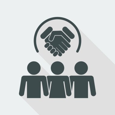 sosyal ağ simgesini