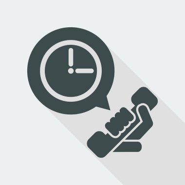 Saat telefon simgesi