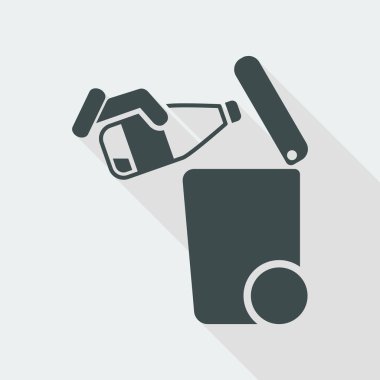 Atık toplama simgesini ayır 